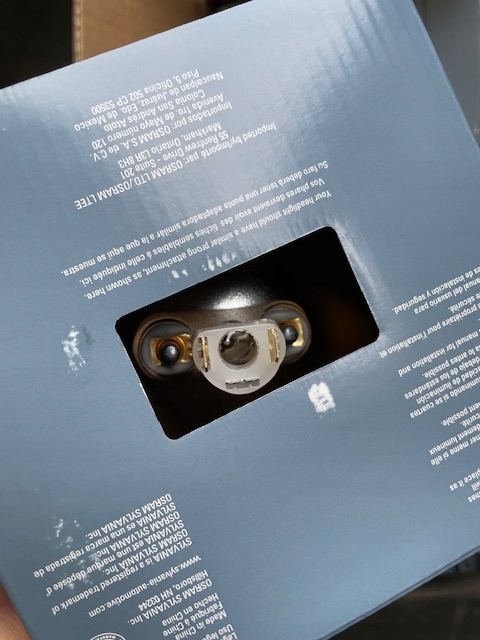 Wkład Lampa Halogen przód Mercedes 107 USA - obrazek 11