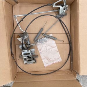 Mechanizm otwierania pokrywy softtopu Mercedes 107