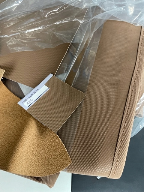 Dach miękki Softtop Mercedes 107 Nowy czarny / niebieski - obrazek 10