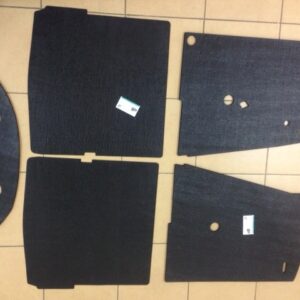 Wygłuszenie dolne podłogi Mercedes 107 6 elem.