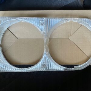 Blenda okular klosz lampy Przód Mercedes 107 USA po czyszczeniu