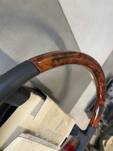 Kierownica Mercedes 107 560SL Drewno Nowa - obrazek 6