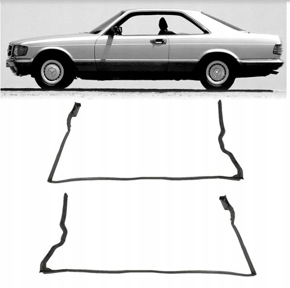 Uszczelka Drzwi Mercedes C126 Coupe Lewa
