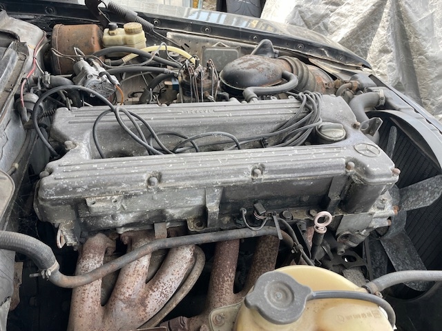 Silnik kompletny Mercedes w107 280SL M110 odpalający - obrazek 3