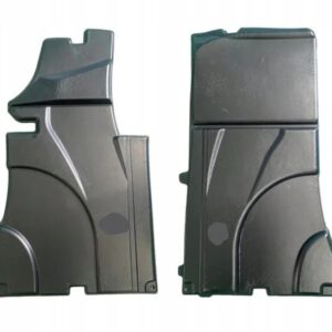 2 Wygłuszenia podkłady dywaników kierowcy+pasażera Mercedes C126 SEC w126