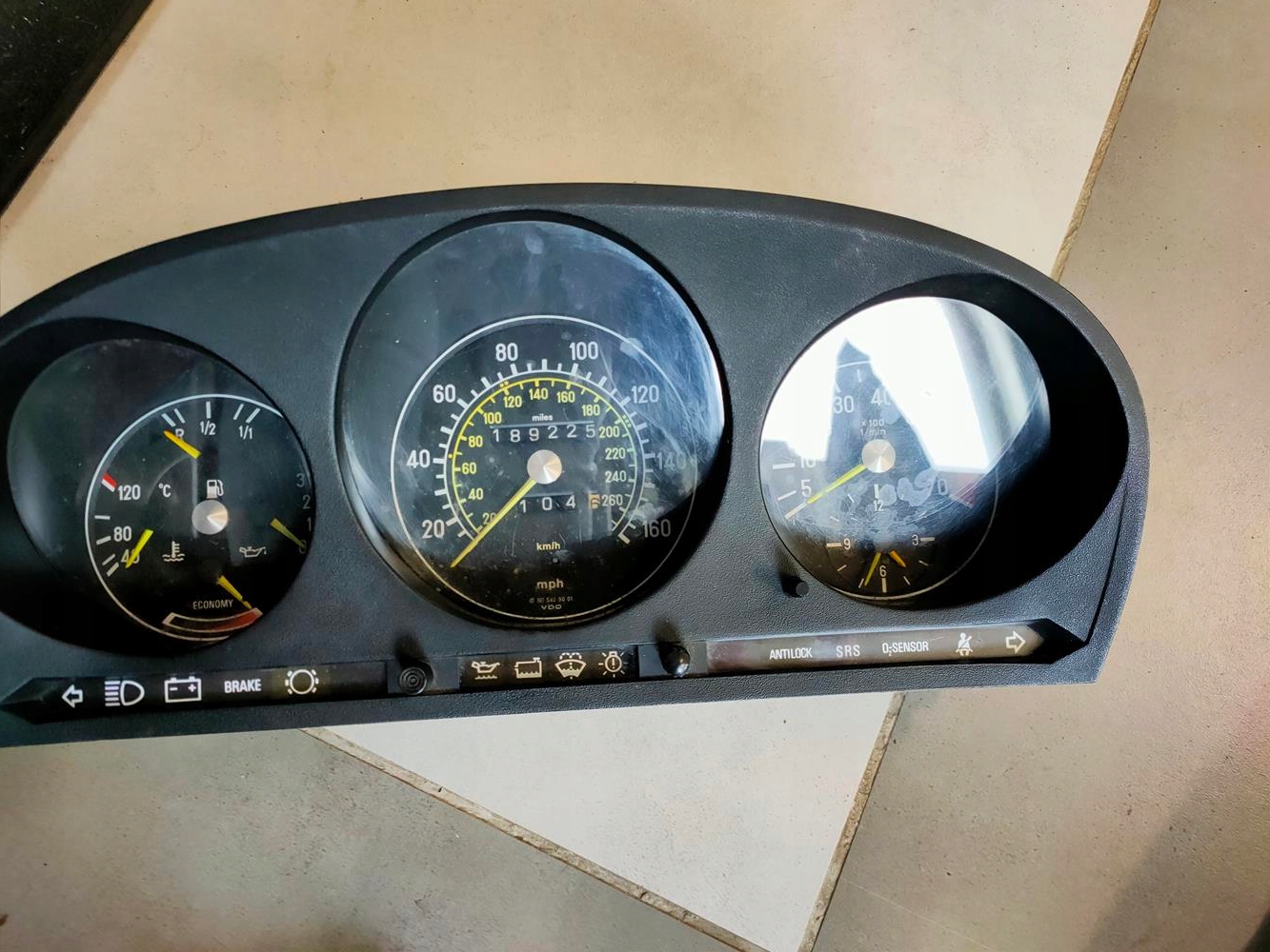Licznik zegary Mercedes 107 560SL
