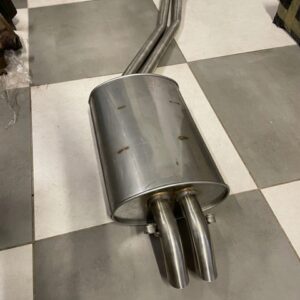 Tłumik końcowy Nierdzewka Mercedes 107 polift
