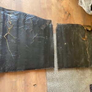 2 Wygłuszenia podkłady dywaników Mercedes R107 tył