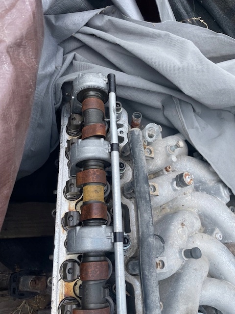 Silnik kompletny Mercedes R107 560SL M117 do remontu - obrazek 9