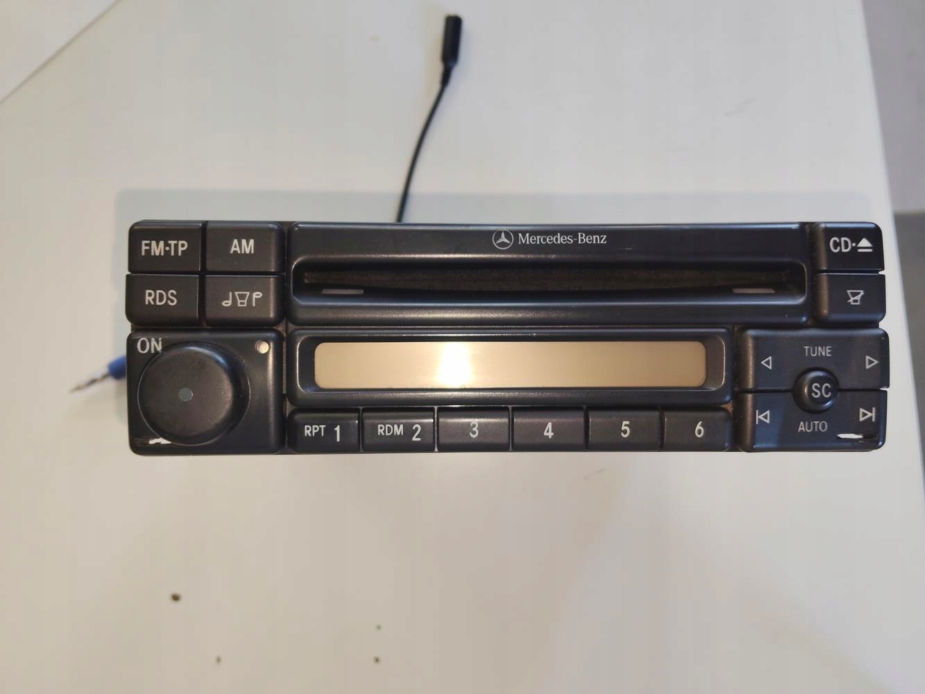 Mercedes Benz Alpine MF2297 CD Car Radio W210 W202 W201 W124 1708200086 - obrazek 3