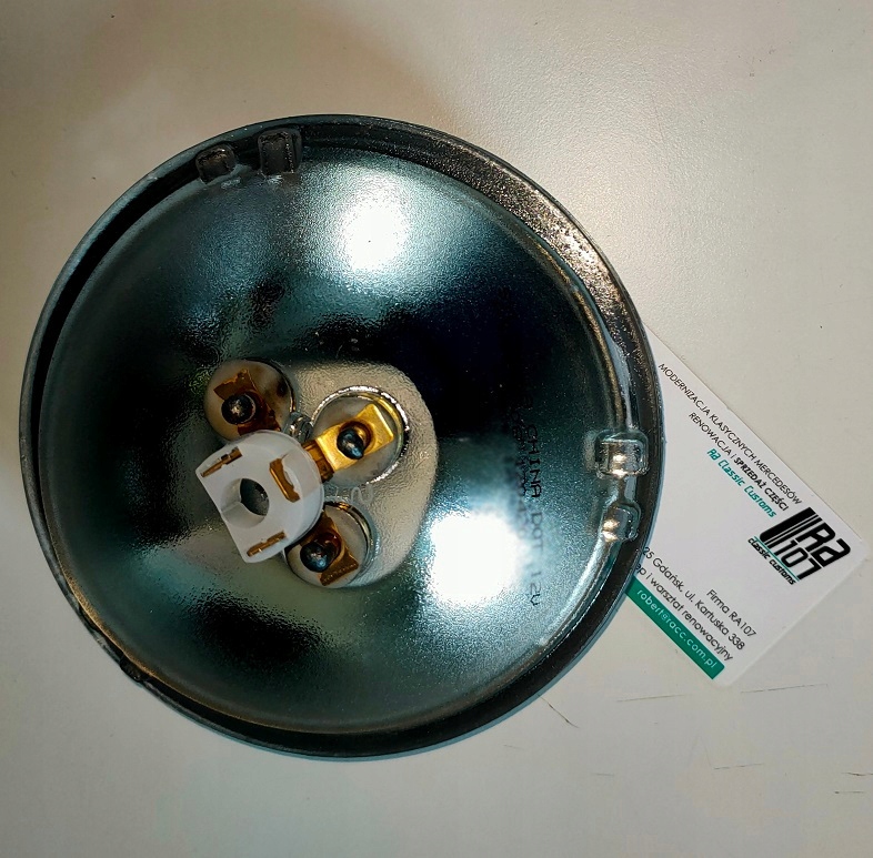 Zestaw 4 Wkładów - Lampa Halogen przód Mercedes 107 USA - obrazek 4
