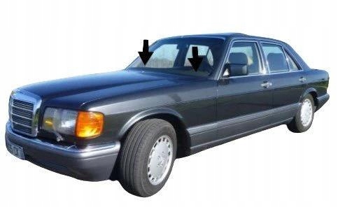 Uszczelka podszybia szyby przód Mercedes C126 SEC W126 SEL - obrazek 3