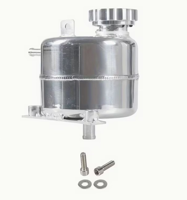 Zbiorniczek wyrównawczy Mini Cooper R50 R52 R53 Aluminiowy srebrny