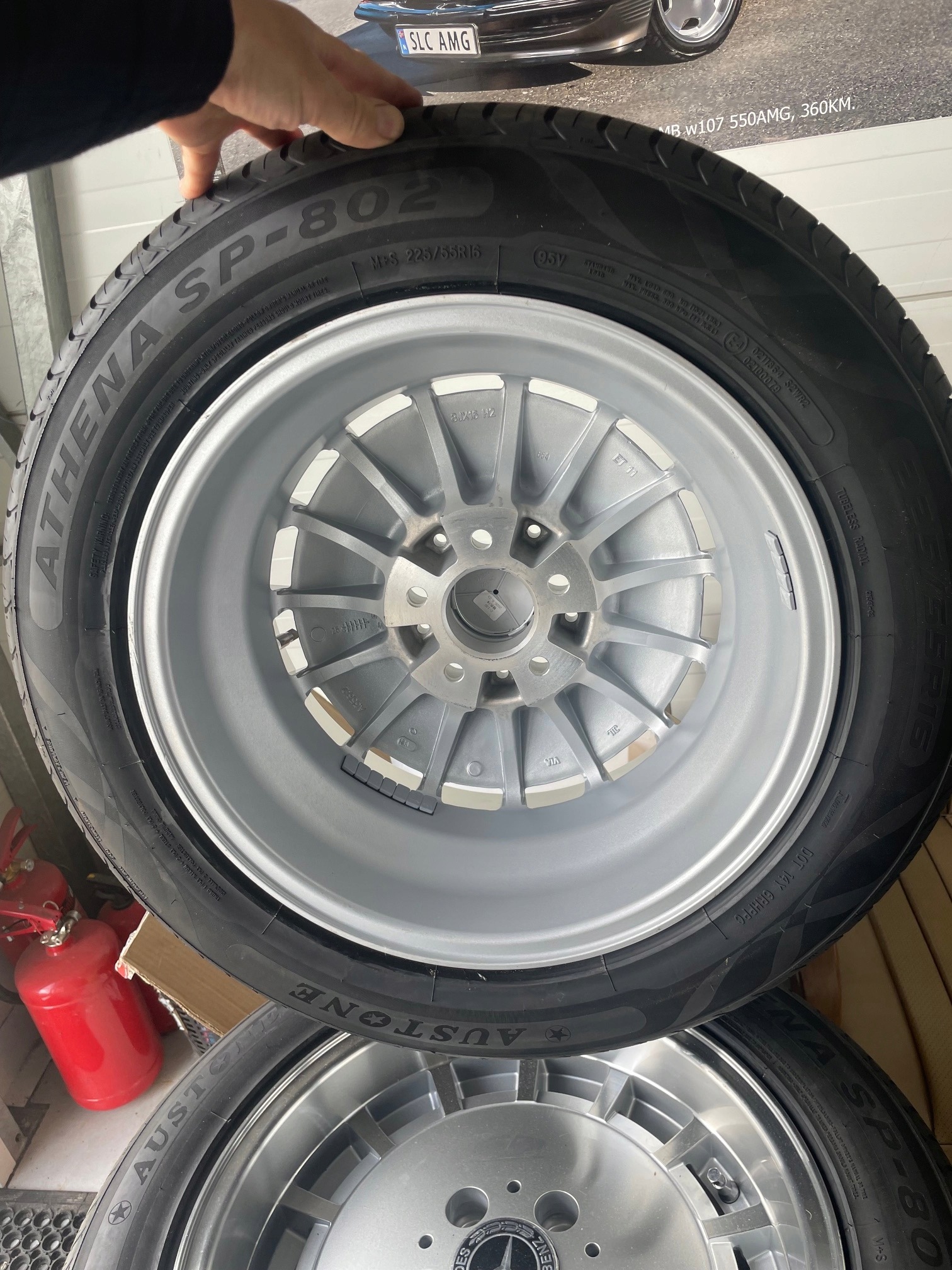 Komplet Alufelgi (Lorinser) + Nowe Opony 16" 225 - obrazek 3