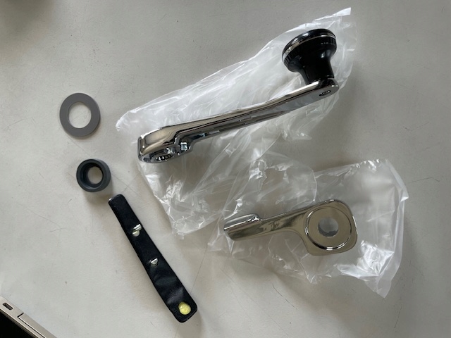 Zaślepka rączki otwierania softtop/hardtop Mercedes 107 - obrazek 14