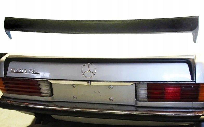 Spoiler tylnej klapy 500SL R107 C107 Nowy