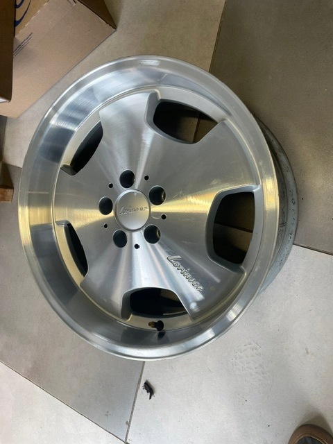 1 Alufelga Lorinser 18" 8,5J Po renowacji CNC