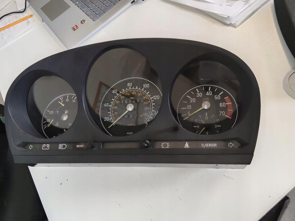 Licznik zegary - Mercedes 107 380SL ładne - obrazek 2