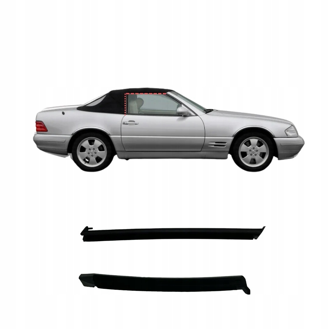 2 Uszczelki softtopu Mercedes R129 nowe